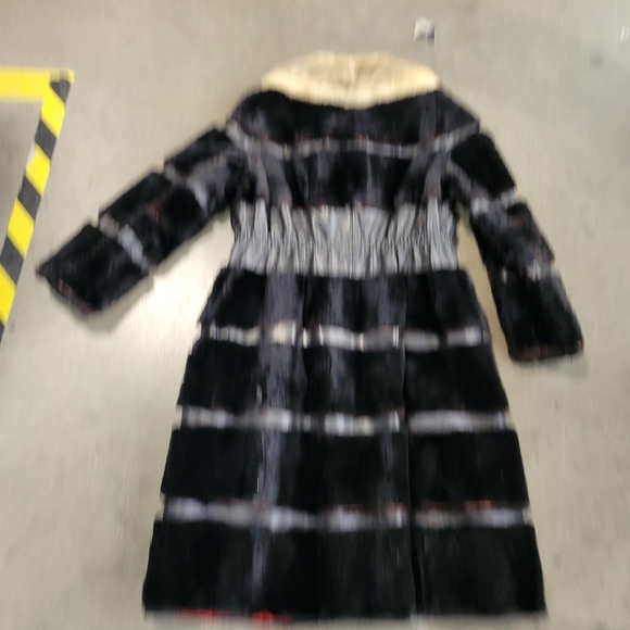 Vintage black mink fur jacket Women's small - Picture 5 of 8